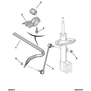 Citroen Berlingo 2012-2015 Diesel Bolt