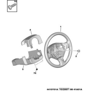 Citroen Dispatch 2016-2020 Diesel Steering-Wheel Screw