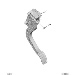 Citroen Dispatch 2016-2020 Diesel Accelerator Pedal