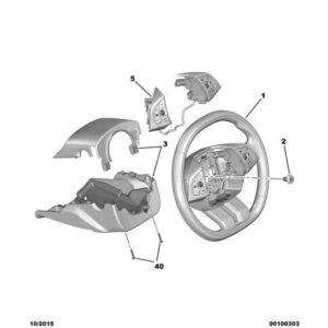 Citroen C4 Catcus 2014-2018 Diesel Vmf Integral Switch Module