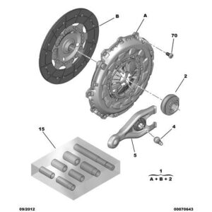 Citroen Berlingo 2018-2021 Diesel Engine Clutch Fork