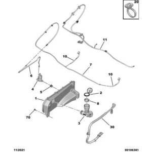 Citroen Dispatch 2016-2020 Diesel Window Washer Reservoir