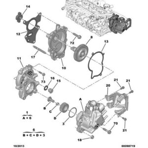 Citroen Relay 2006-2019 Diesel High Pressure Pump Housing