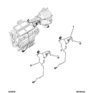 Citroen Berlingo 2018-2021 Petrol Heater Harness