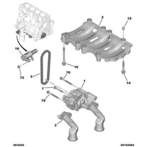 Citroen Relay 2006-2019 Diesel Oil Pump Support