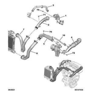 Citroen Berlingo 2018-2021 Petrol Turbo Side Air Union