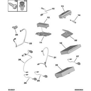 Citroen DS5 2011-2021 Petrol Usb Socket Harness
