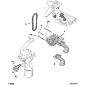 Citroen Relay 2006-2019 Diesel Oil Pump Solenoid Valve