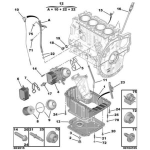 Citroen Dispatch 2016-2020 Diesel Engine Oil Gauge Guide