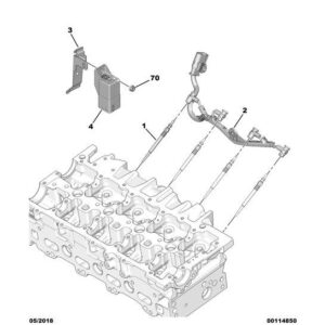 Citroen Relay 2006-2019 Diesel Preheating Plug