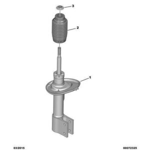 Citroen Berlingo 2015-2018 Petrol Front Suspension Shock-Absorber