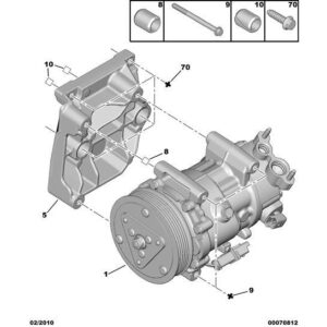 Citroen C4 2008-2010 New Compressor