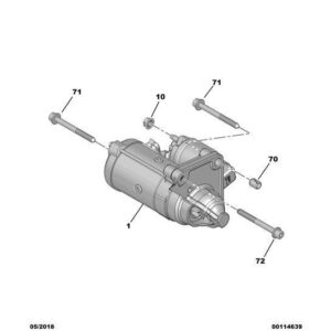Citroen C5 Air Cross 2018-2021 Diesel Starter-Motor New
