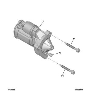 Citroen Relay 2006-2019 Diesel Starter-Motor New
