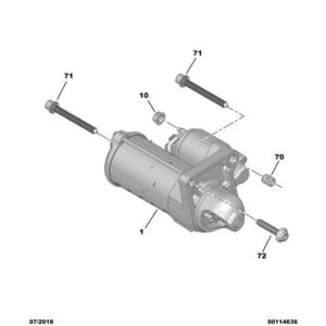 Citroen C5 Air Cross 2018-2021 Petrol Starter-Motor New