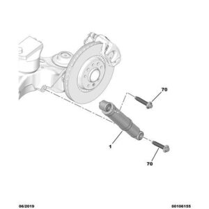 Citroen Dispatch 2016-2020 Diesel Subframe Fixing Srew