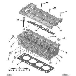 Citroen Relay 2006-2019 Diesel Cylinder Head Gasket