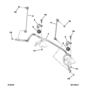 Citroen C3 Air Cross 2017-2021 Petrol Screw