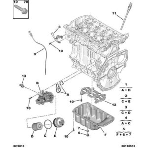 Citroen DS3 2010-2022 Petrol Engine Oil Pressure Switch