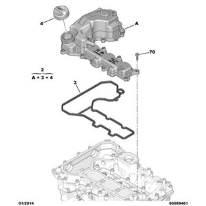 Citroen DS3 2010-2022 Petrol Oil Vapor Remover