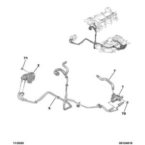 Citroen C3 Air Cross 2017-2021 Diesel Electro Valve