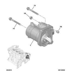 Citroen C3 Air Cross 2017-2021 Petrol Starter-Motor New