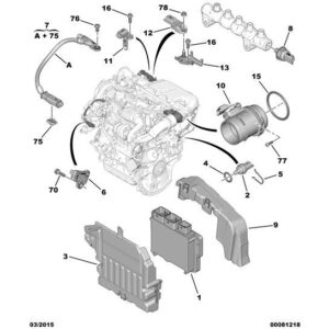 Citroen DS3 2010-2022 Diesel Diesel Hp Sensor