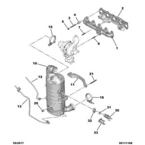 Citroen C3 Air Cross 2017-2021 Diesel Catalytic Fluid Injector
