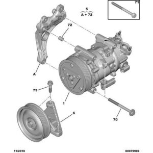 Citroen DS3 2010-2022 Diesel New Compressor