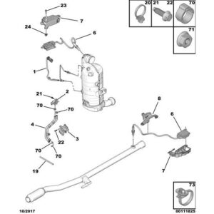 Citroen C3 Air Cross 2017-2021 Diesel Harness Bracket