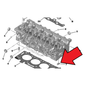 Citroen Relay 2006-2022 Cylinder Head Non-Return Valve