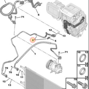 Citroen Relay 2006-2022 Air Con Pipe 