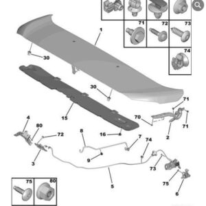 Citroen Dispatch 2016-2020 Diesel Bonnet Stay