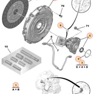 Citroen C4 Clutch Kit And Slave