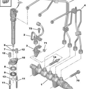Citroen C4 2008 Injector Spacer