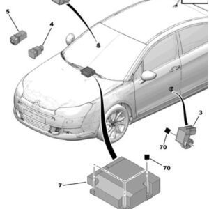 Citroen C5 Lateral Airbag Acceleration Sensor