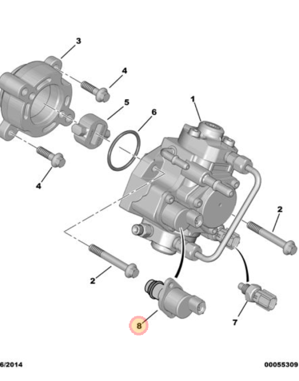 Citroen Relay 2006-2022 Fuel Pump Regulator 