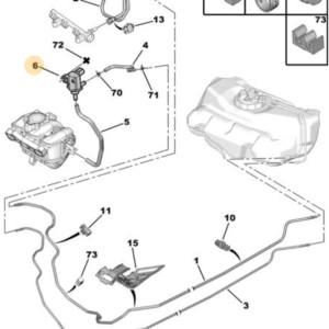 Citroen C1 2005-2009 Idle Control Valve 