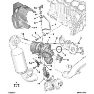 Citroen DS4 2010-2021 Petrol Turbo Discharge Solenoid Valve
