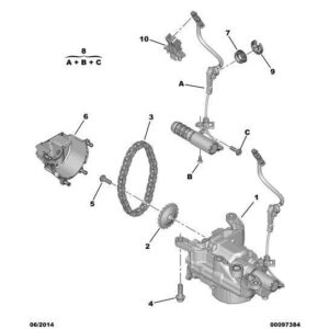 Citroen C4 2010-2013 Petrol Oil Pump Solenoid Valve