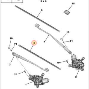 Citroen C4 Picasso Front Wiper Blade