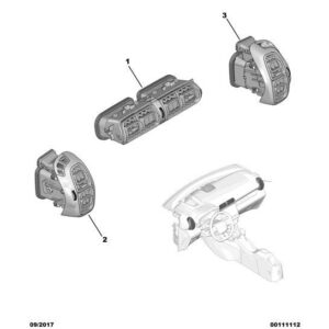 Citroen C3 Air Cross 2017-2021 Diesel Heater Air Distribution