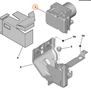 Citroen Berlingo ABS Control Unit
