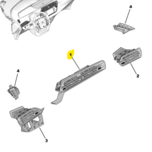 Citroen C4 Picasso 2010-2017  Centre Air Vent 