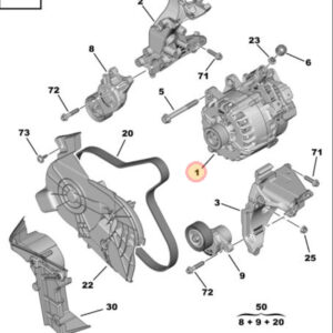 Citroen C4 Picasso Alternator 