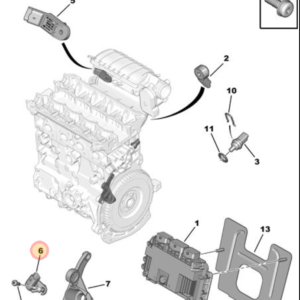 Citroen C4 2006-2010 Crankshaft Position Sensor