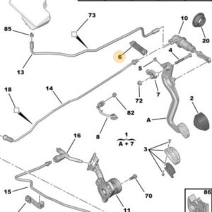 Citroen DS3 2010-2020 Declutching Assistance Spring 