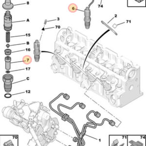 Citroen Berlingo 1996-2004 Fuel Injector