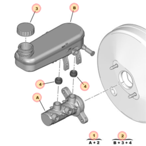 Citroen Relay Brake Master Cylinder 