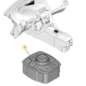 Citroen DS5 Navigation Aid Control 